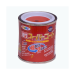 アサヒペン　油性スーパーコート　赤　１／１２Ｌ