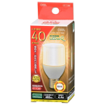 ＯＨＭ　ＬＥＤ電球　Ｔ形　Ｅ１７　４０形相当　電球色