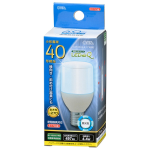 ＯＨＭ　ＬＥＤ電球　Ｔ形　Ｅ１７　４０形相当　昼光色