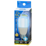 ＯＨＭ　ＬＥＤ電球　Ｔ形　Ｅ２６　４０形相当　昼光色