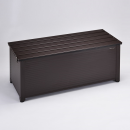 グリーンライフ　アルミベンチストッカー　１１４　ＡＢＳ－１１４Ｐ　ブラウン