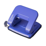 カール事務器　２穴パンチ　ブルー　KCP-20