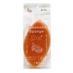 亀の子束子西尾商店　亀の子スポンジＤｏ木の葉薄型　２個入り　オレンジ