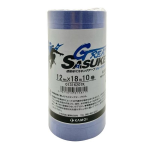 カモ井　建築用 マスキングテープ　グレートサスケ　１２ｍｍ×１８ｍ　１０巻