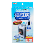 ＧＥＸ　コーナーパワーフィルター用 活性炭カートリッジ　４コ入