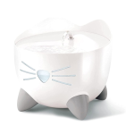 GEX Catit Pixi ファウンテン ホワイト 猫用 フィルター式給水器