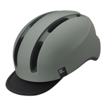 オージーケーカブト　キャンバス・アーバン　サイクルヘルメット　マットグレー　M/L（57-59cm） 74940