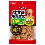 ゴン太　ササミチップス　野菜入り　プチタイプ　１３０ｇ