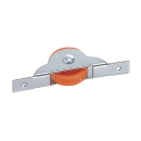 ショウレックス戸車　鉄枠　18　平型　NPU-0182