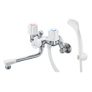 SANEI　ツーバルブシャワー混合栓　一時止水　ＳＫ１１０４Ｄ－Ｗ－１３