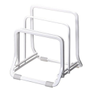 アスベル　Nポゼ　ダブルコート　まな板スタンド　ホワイト