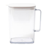 ドリンクビオ　冷蔵庫の棚に収まる 冷水筒　１.２Ｌ　ホワイト　ＳＰ１２１