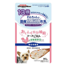 ドギーマン　わんちゃんの国産低脂肪牛乳　スープごはん　１３歳から用　ササミと緑黄色野菜入り　８０ｇ