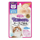 キャティーマン　ねこちゃんの国産牛乳を使った　スープごはん　７歳からのシニア用　ささみ＆まぐろ　４０ｇ