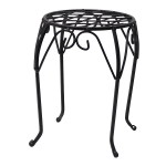 タカショー　フラワースタンド　ラウンド　ブラック