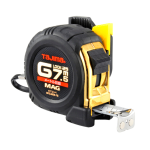 タジマ セフマグ Gロック 25mm幅 7.5m SFGLM25-75BL