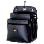 着脱式腰袋　３段大　　　ＳＦＫＢＮ－３Ｌ２Ｈ