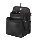 タジマ　セフツイン腰袋 本革 腰袋2段中　ＳＦＫＢＫ－２Ｍ２Ｈ