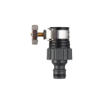 タカギ　バンド付蛇口ニップル　チャコールグレー　Ｇ０６４ＣＧ