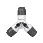 タカギ　コック付三ツ又ジョイント　チャコールグレー　Ｇ０９８ＣＧ