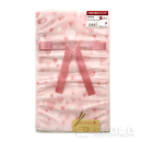 不織布巾着袋　リボン付　N.ハート　Ｍ　１枚入