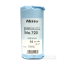 日東電工　マスキングテープ　Nｏ.７２０　白　１５ｍｍ×１８ｍ　８巻