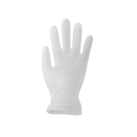 クインキッチンビニール手袋　粉なしタイプ　Ｍ　５０枚入　スリム箱入