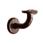 マツ六 ECLE システム手すり 32 横型カバー付ブラケット ブラウン EL-705