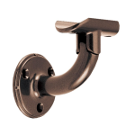 マツ六 ECLE システム手すり ３５ Ｅ首振りブラケット 横型 ブラウン ＥＬ－１３