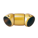 マツ六 ECLE システム手すり ３５ 自在ジョイント ゴールド ＥＬ－２３Ｇ