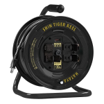 ハタヤ　シンタイガーリール　黒　３０Ｍ　ＳＴ－３０ＳＢ