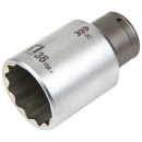 ミツトモ　ＱＣソケット３６ｍｍ　１２角　ＩＭ４Ｗ３６－１２Ｋ