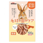 ミニアニマン　ウサギのカリカリキャロット　毛球ケア　１００ｇ