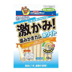 ドギーマン　ホワイデント　激かみ！歯みがきガム　ホワイト　スティック　Ｌ　１０本