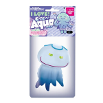 ドギーマン　ラテックストイ　アイラブ ピーピーアクア　リラ　ブルー