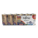 富士通　アルカリ乾電池　プレミアムＳ　単２形　６本パック