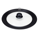 ガラス窓付 フライパンカバー　２４～２８ｃｍ用