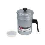 シンプル･ウェア　ふっ素加工 フィルター付 オイルポット　１.０Ｌ