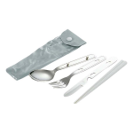 キャプテンスタッグ　キャンピングスプーンセット　箸・ビニールケース付き　Ｍ－７７１５