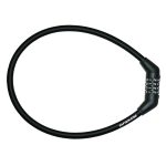 キャプテンスタッグ　4ダイヤルワイヤーロック ６０　ブラック　Ｙ-４３３８