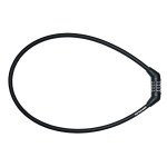 キャプテンスタッグ　4ダイヤルワイヤーロック ９０　ブラック　Ｙ-４３３９