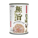 極旨プレミアム　缶　ゼリータイプ　カツオ・マグロ かにかま入り　４００ｇ