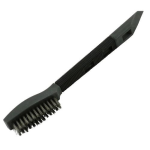 SK11 スクレーパー付ハンドブラシ 細幅 ステンレス