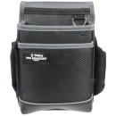 Ｅ－Ｖａｌｕｅ　腰袋　２段　ブラック＆グレー　ＥＤＫ－１Ｄ　ＧＲ