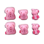 ブリヂストン　キッズプロテクター（ハンド・ひじ・ひざ）　ピンク