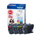 純正インクカートリッジ　ＬＣ３１１１　４色パック