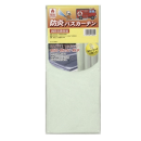 防炎バスカーテン　幅１３０×丈１７８ｃｍ　ライトグリーン　ＮＶＳ－４００