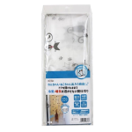 冷気・暖房を逃がさない　間仕切り　９０×２５０ｃｍ　LMP-01P BK