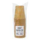 クラフトペーパーカップ　２０５ｍＬ　２５個