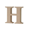 アルファベットレター　大文字　Ｈ